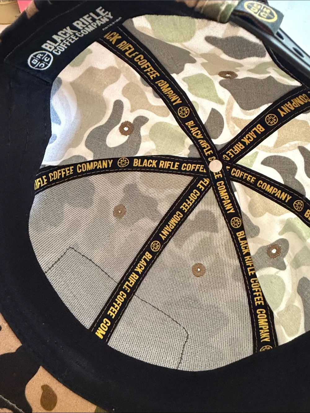 Black Rifle Coffee Company - 100% Cotton Twill Camo Hat - Member Exclusive